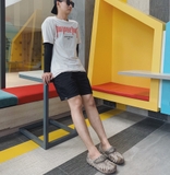 SHORT GROOVERHYME BASIC BLACK - LRQMCPH701M