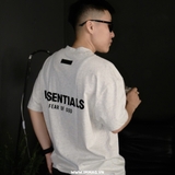 TEE ESSENTIALS FOG WHITE SS2022
