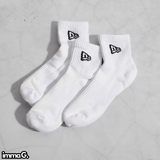SOCK NEW ERA SMALL LOGO WHITE