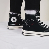 CONVERSE 1970s MADE WITH LOVE BLACK HI - 171118C