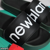 SLIDE NEW BALANCE BLACK GREEN