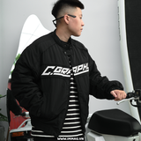 JACKET BIKER CODE GRAPHY BLACK - CBCFUJP038