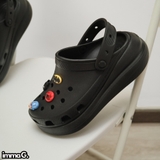 CROCS CRUSH CLOG BLACK - 207521-001