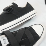 CONVERSE NEXTAR STRAP BLACK LOW
