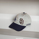 CAP MLB SEOUL SERIES BASIC DUAL LOGO LIGHT GRAY - 3ACPDU04N-00GRL
