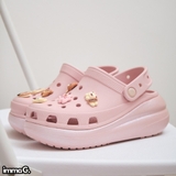 CROCS CRUSH CLOG PINK CLAY SHIMMER