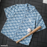 SHIRT MLB DENIM NEW YORK YANKEES - 3FDRM0633-50SBL