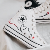 CONVERSE CLASSIC “MADE WITH LOVE” WHITE HI -171159F
