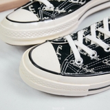 70s “CHUCK TAYLOR” SIGNATURE BLACK LOW -167698c