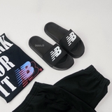 SLIDE NEW BALANCE BLACK WHITE - SMF200B1