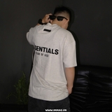 TEE ESSENTIALS FOG WHITE SS2022