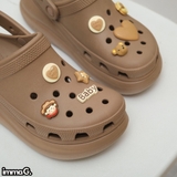 CROCS CRUSH CLOG LATTE - 207521-2Q9
