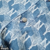 SHIRT MLB DENIM NEW YORK YANKEES - 3FDRM0633-50SBL