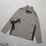 GYMSHARK ARRIVAL CONTRAST 1/4 ZIP