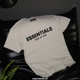 TEE ESSENTIALS FOG WHITE SS2022