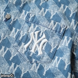 SHIRT MLB DENIM NEW YORK YANKEES - 3FDRM0633-50SBL