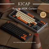 Bộ keycap JKDK Carbon