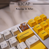 Keycap Artisan Aifei viền mạ kim loại
