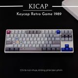 Bộ keycap Cherry PBT Retro Game 1989
