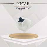 Switxh Keygeek Y3x - Creamy - tản led trong mờ