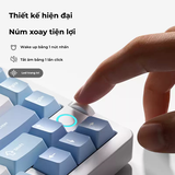 Mchose G75 v2 - Bàn phím cơ 75% núm xoay hiện đại âm đầm