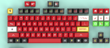 Bộ keycap Ferrari Racing SA tặng kèm miếng kê tay bàn phím