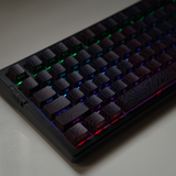 Bộ keycap Wooting xuyên led Contour chữ in mặt bên