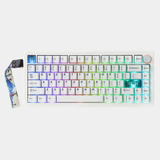 Cidoo QK75 - Bàn phím cơ 75% núm xoay khung nhựa đầm êm