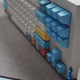 Bộ keycap SA PBT Chalk