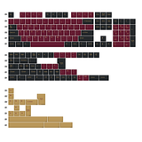 Bộ keycap Red Samurai PBT doubleshot