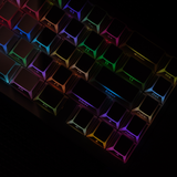 Bộ keycap XVX xuyên led 4 góc viền trắng