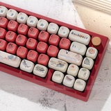 Bộ keycap MOA Retro Red