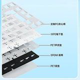 Bàn phím cơ Furycube F75 Ultra - Khung nhôm CNC, Catch ball cao cấp