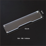 Kê tay Acrylic trong mờ, tản led cực tốt giúp giảm mỏi cổ tay