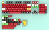 Bộ keycap Ferrari Racing SA tặng kèm miếng kê tay bàn phím
