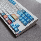 Bộ keycap SA PBT Chalk