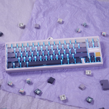 Bộ keycap Ninja xuyên led in mặt bên