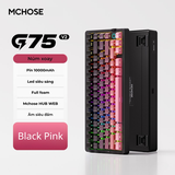 Mchose G75 v2 - Bàn phím cơ 75% núm xoay hiện đại âm đầm