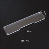 Kê tay Acrylic trong mờ, tản led cực tốt giúp giảm mỏi cổ tay