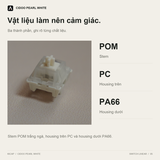 Switch Cidoo Pearl White - Linear - Âm poppy