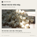 Switch Cidoo Pearl White - Linear - Âm poppy
