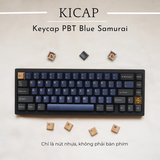 Bộ keycap Blue Samurai PBT doubleshot