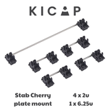 Stab Cherry Plate mount, PCB mount Wire bạc