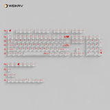 Bộ keycap Weikav PC NUT xuyên led