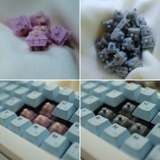 Switch Gateron Pure Berry x Modern Grey Linear Switch