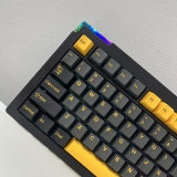 Bộ keycap Cherry PBT Black Gold
