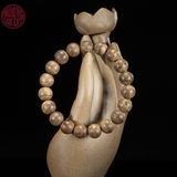 Vòng tay Trầm Hương tròn 10 li cận chìm Malay