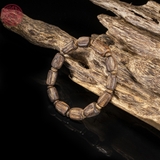 Vòng tay Trầm Hương hạt tự nhiên cận chìm Malay