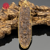 MẶT TRẦM CHÌM KHẮC SEN VÀ LỤC TỰ MINH CHÚ CAO CẤP