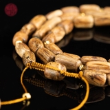 Dây chuyền trầm Hương Tereng dạng hạt tự nhiên Hiếm